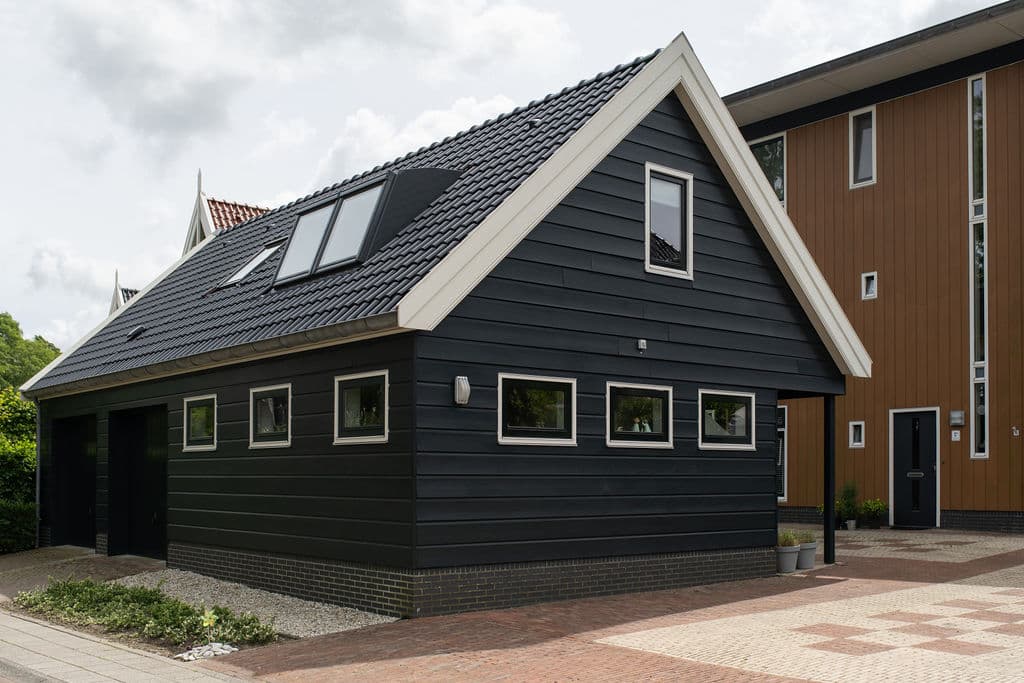 Freistehendes Ferienhaus Hannes mit Carport-Öffnung